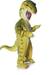 Large 2T 4T Baby and Child Green T Rex Dinosaur Costume  