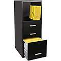 Office Designs 3 drawer Steel File Cabinet with Shelf