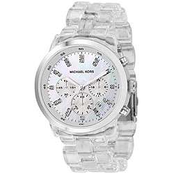 Michael Kors Womens MK5235 Acrylic Strap Watch  