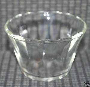 Vintage Glassware Fire King Clear Glass Bowl Dish VTG  