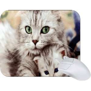  Rikki Knight Loving Tabby Cats design Mouse Pad Mousepad 