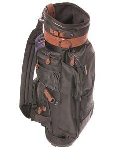 Knight Black/Brown Luxurious 1078 Golf Bag  