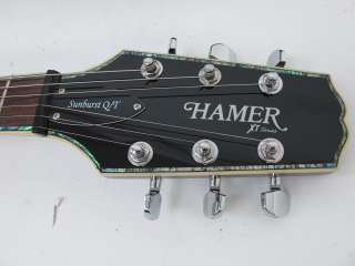 Hamer XT Series Sunburst Q/T Electric Guitar Stamped USED  