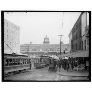  Pennsylvania Railroad ferries,Market Street,Philadelphia,Pa 