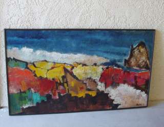   Century Modern Abstract Oil Painting by Raphael   Local Pick up  