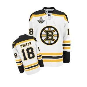  NHL Gear   Nathan Horton #18 Boston Bruins Jersey White 