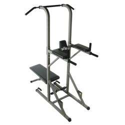 Stamina 1750 Power Tower with Adjustable Bench Fitness Machine 