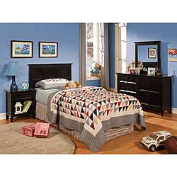 The Palisades Youth Distressed Black Bedroom Set  