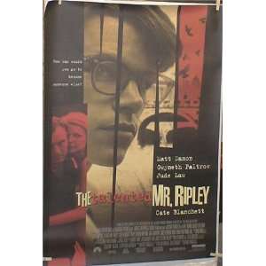  THE TALENTED MR RIPLEY ORIGINAL MOVIE POSTER Everything 