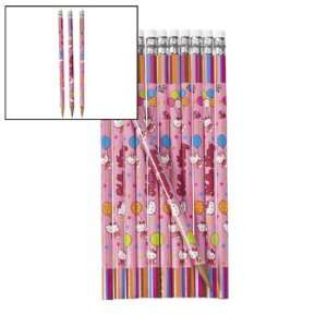  Hello Kitty Balloon Dreams Pencils   Basic School Supplies 