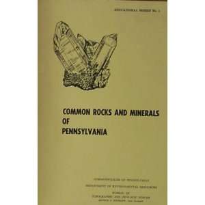  Common Rocks and Minerals of Pennsylvania Books