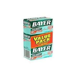  Bayer Childrens Chewable Aspirin 81mg Orange 3X36 Health 