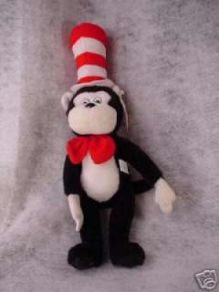 BEAUTIFUL CAT IN HAT TOY BY SOFT THINGS NY ~ DR SEUSS CAT IN HAT