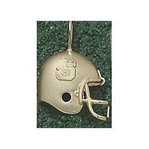  LogoArt North Carolina State Wolfpack 10K Gold Team Helmet 