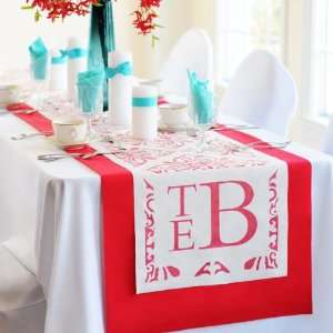 Personalized Vintage Table Runner 