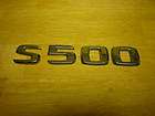 MERCEDES BENZ S500 S 5 0 0 REAR EMBLEM S 500