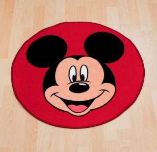 Disney Mickey Mouse Shaped Rug / Mat, New & Official  