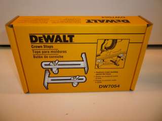 Dewalt DW7054 Crown Molding Stops Fits DW705 Miter Saw  