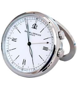 Baume & Mercier Classima White Dial Travel Clock  