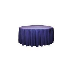  Wholesale wedding Polyester 108 Round Tablecloth   Navy 