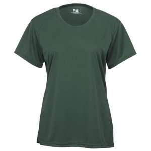  Custom Badger B Dry Performance Core Tee Womens FOREST WXS 