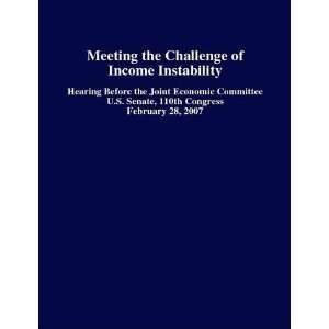  Meeting the Challenge of Income Instability Hearing 