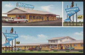 Postcard MEXICO, MISSOURI (MO) Monterey Motel Route RT 54 1950s 
