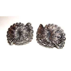  Stylized Vintage Pierced Earrings 