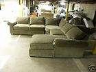 Pottery Barn PB COMFORT Sofa Couch NO SLIPCOVER KNIFE cushions