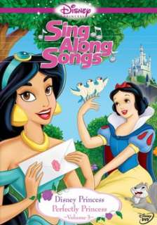 Disney Princess Sing Along Songs Vol. 3 Perfectly Princes (DVD 