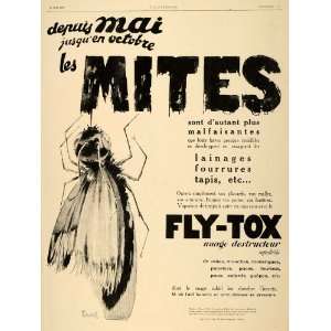   Tox Insect Repellant Extermination   Original Print Ad