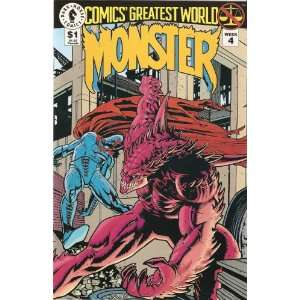   World Monster Week 4 July 1993 Mike Richardson, Lee Weeks Books