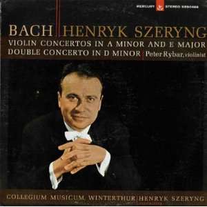  Violin Concertos / Double Concerto Bach / Szeryng / Rybar 