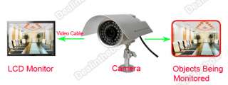36 LED Video Camera IR Video Night Vision CCTV Silver  