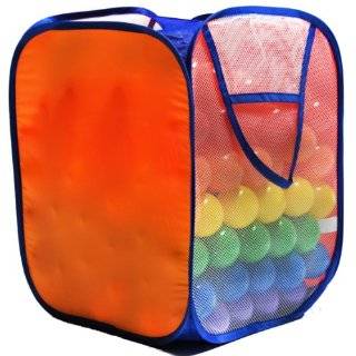 eWonderWorld 200 Phthalate Free Pit Balls w/ FREE hamper 6 Colors 