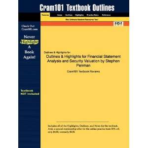  Studyguide for Financial Statement Analysis and Security Valuation 