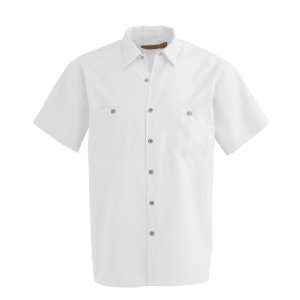  Shirt, Unisex Work, 65p/35c, S/s, White, Xl Health 