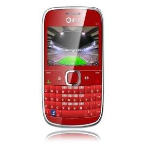 com UNLOCKED DUAL SIM QWERTY QUAD BAND FM GSM CELL PHONE i7 RED Cell 