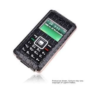 JinPeng F1 Dual Card Dual Band Touch Screen Cell Phone Black (Not For 