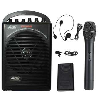   Microphone Battery Powered Portable PA System Headset, Handheld  