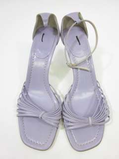CREW Lilac Open Toe Heel Sandals Shoes Sz 8  