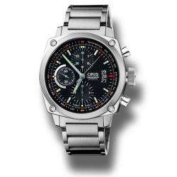 Oris Mens BC4/Flight Timer Stainless Steel Chronograph Automatic 