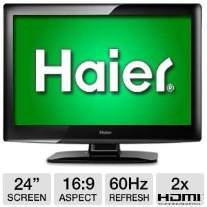  Haier 24 Class LCD HDTV Electronics