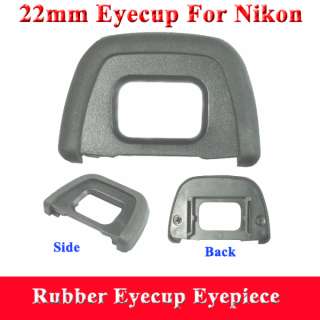 22mm Rubber Eyecup Eyepiece For Nikon D60/D5000/F50/F55  