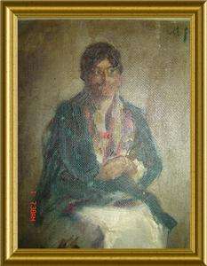 CUBA SPAIN Juan Gil García SIGNED, and dated 1917 OIL PAINTING ON 