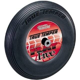 Ames True Temper 8 Inch Flat Free Solid Wheelbarrow Tire FFTCC