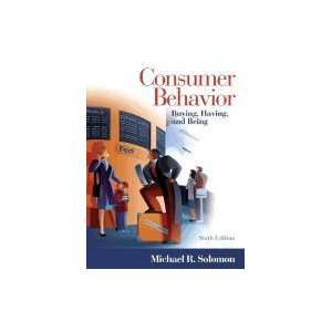    Consumer Behavior Buying, Having, & Being 6th EDITION Books