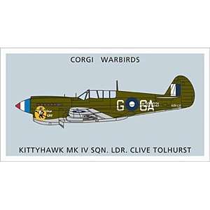  Corgi Warbirds Kittyhawk MkIV Sgn Ldr CliveTolhurst 