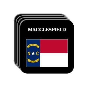  US State Flag   MACCLESFIELD, North Carolina (NC) Set of 4 