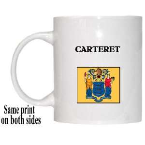    US State Flag   CARTERET, New Jersey (NJ) Mug 